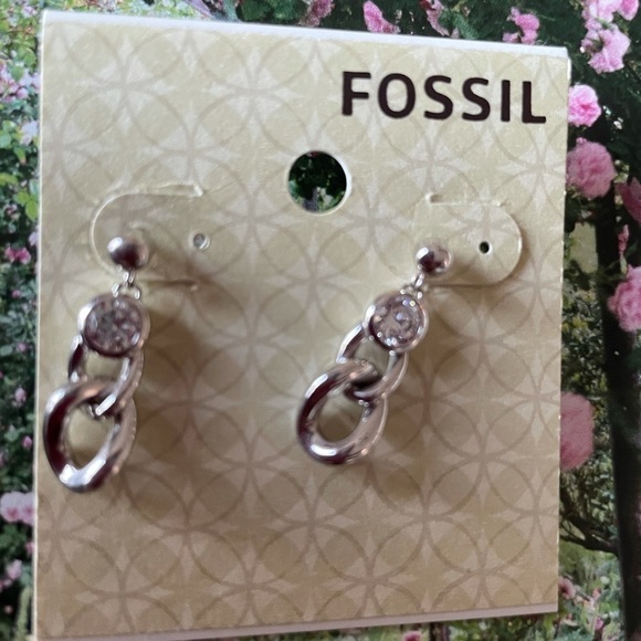 New - Fossil earrings - Picture 2 of 2